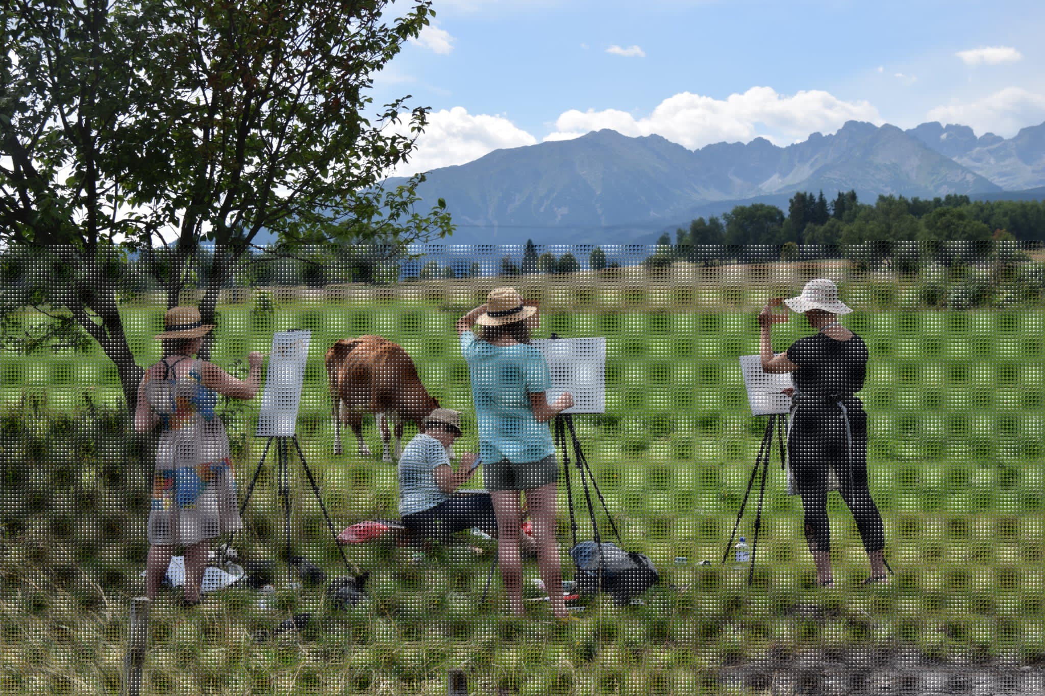 Warsztaty malarstwa olejnego z cyklu "Drzewo inspiracji"
