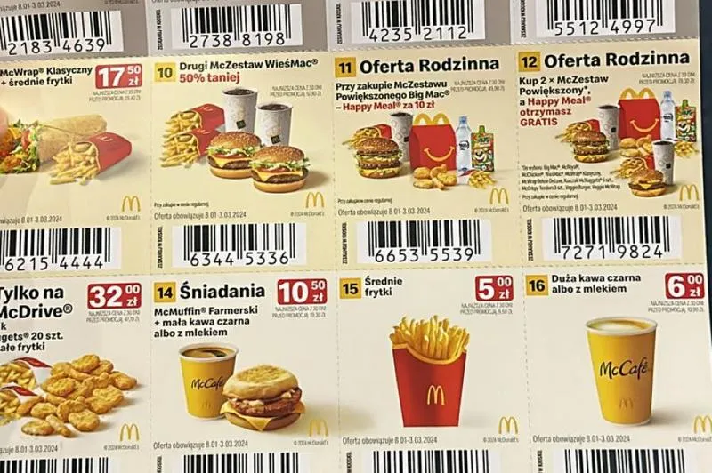 Odkryj, jak łatwo używać kuponów McDonald's i oszczędzać na ulubionych posiłkach