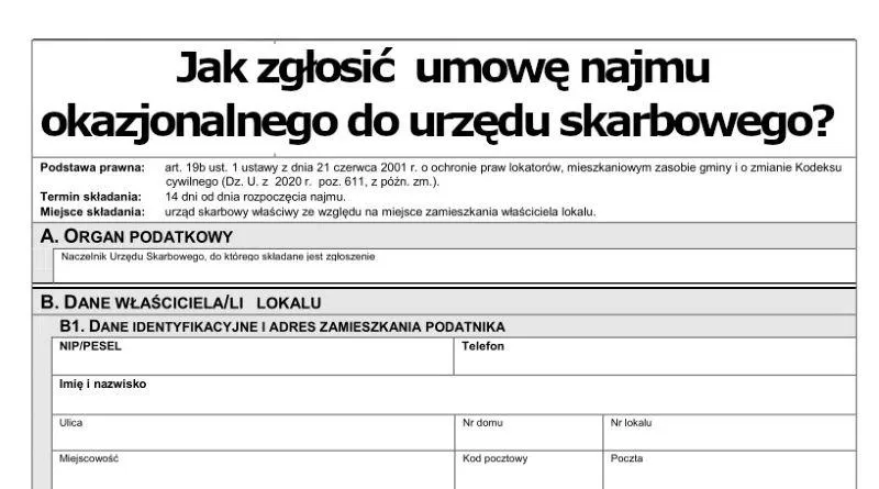 Dokumenty do zgłoszenia zakupu działki